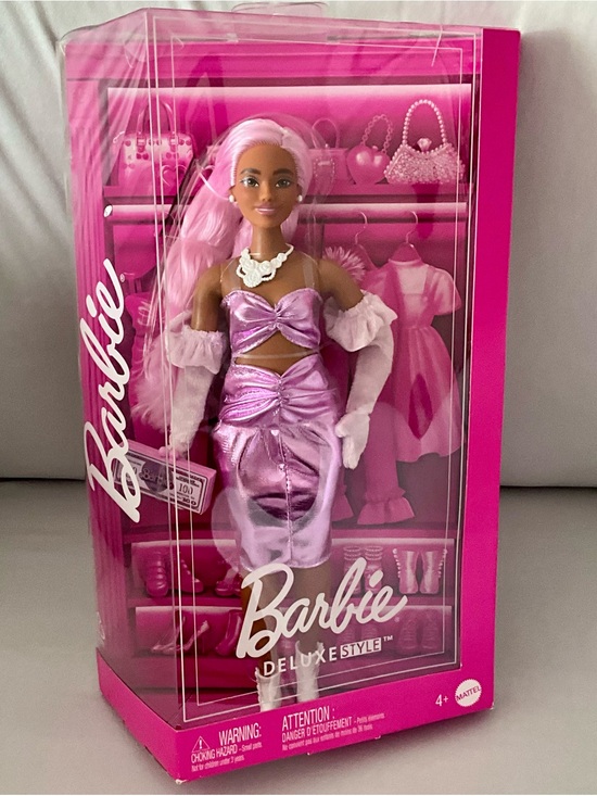 Barbie Other - Barbie Pink Fashion Dolls Collection - Metallic & Pastel Pink Styles #1